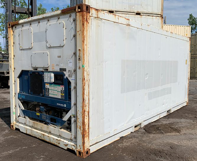 CONTAINER 20 PIEDS REEFER D’OCCASION CERTIFIÉ