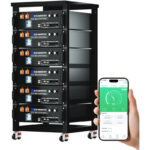 Eco-Worthy – Batterie lithium 48V 100Ah Bluetooth